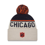 New Era - Chicago Bears - NFL Sideline Beanie - Stone/OTC - Headz Up 