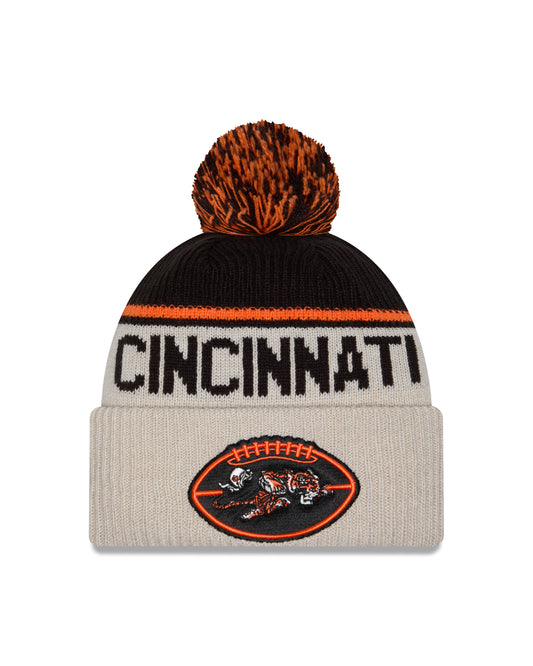 New Era - Cincinatti Bengals - NFL Sideline Beanie - Stone/OTC