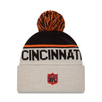 New Era - Cincinatti Bengals - NFL Sideline Beanie - Stone/OTC - Headz Up 