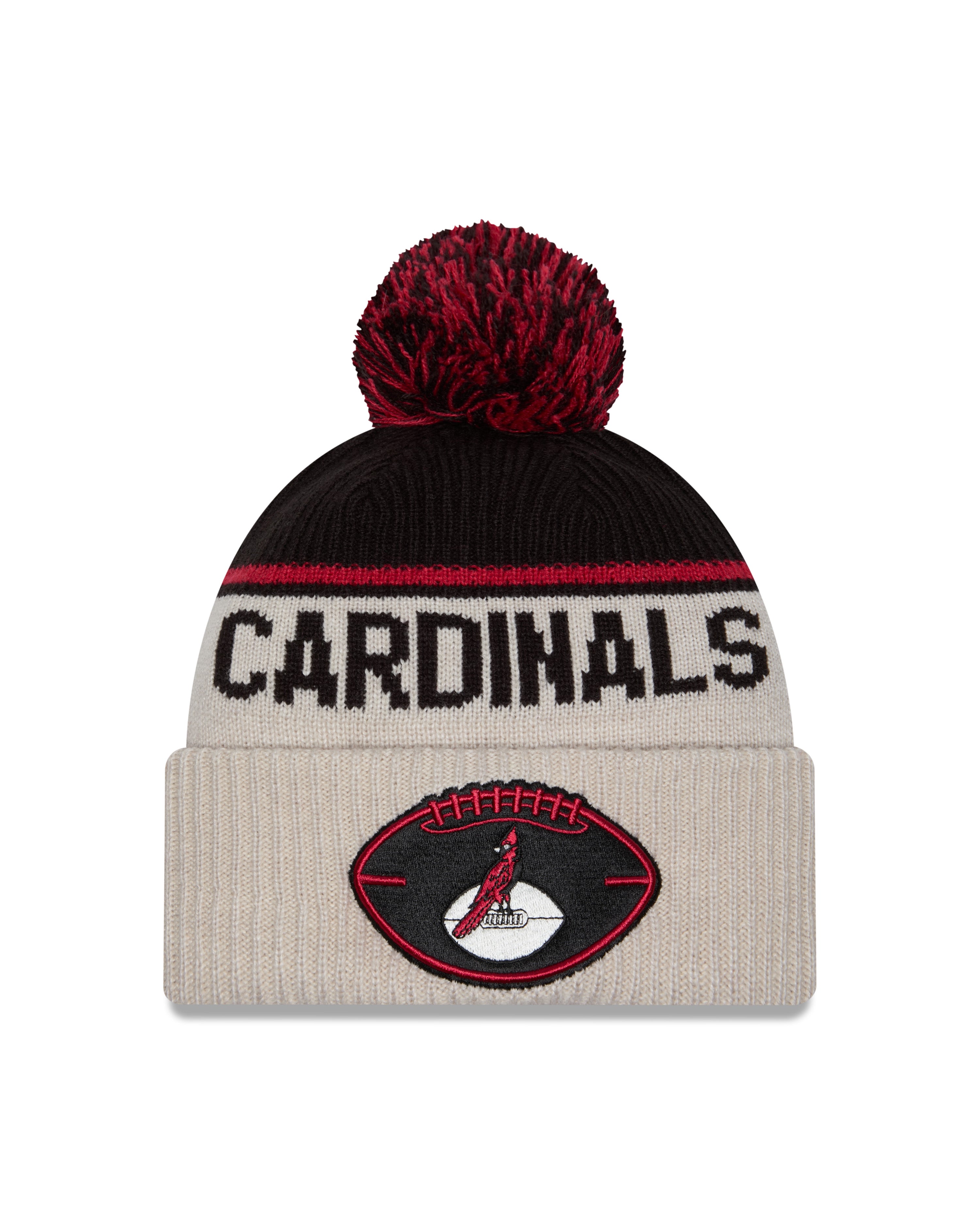 New Era - Arizona Cardinals - NFL Sideline Beanie - Stone/OTC - Headz Up 