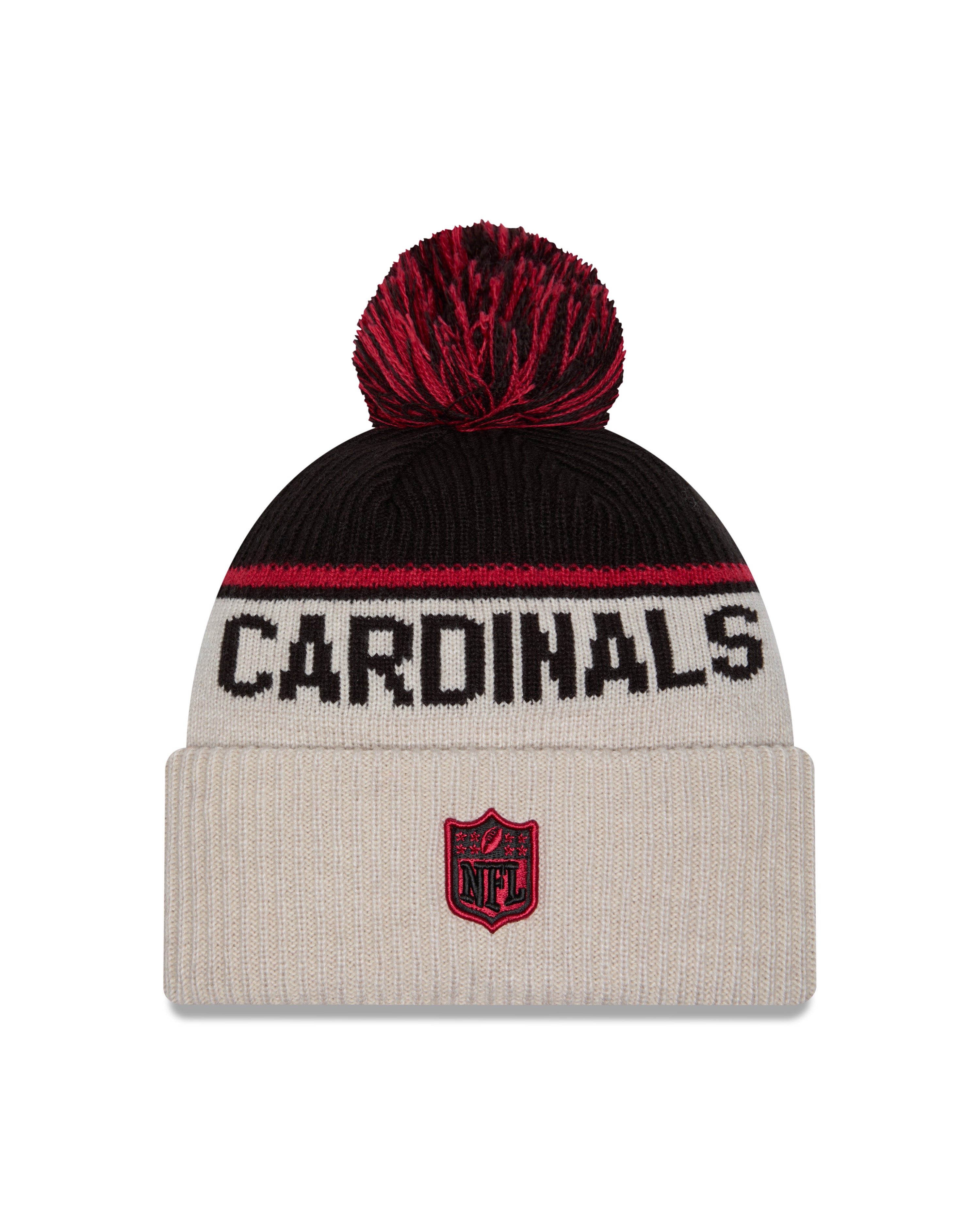 New Era - Arizona Cardinals - NFL Sideline Beanie - Stone/OTC - Headz Up 
