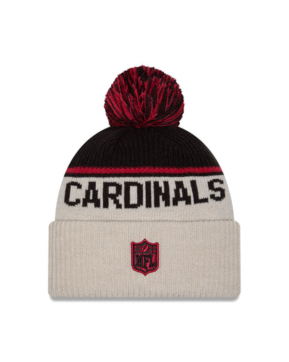 New Era - Arizona Cardinals - NFL Sideline Beanie - Stone/OTC