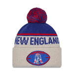 New Era - New England Patriots - NFL Sideline Beanie - Stone/OTC - Headz Up 