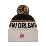 New Era - New Orleans Saints - NFL Sideline Beanie - Stone/OTC - Headz Up 
