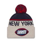 New Era - New York Giants - NFL Sideline Beanie - Stone/OTC - Headz Up 