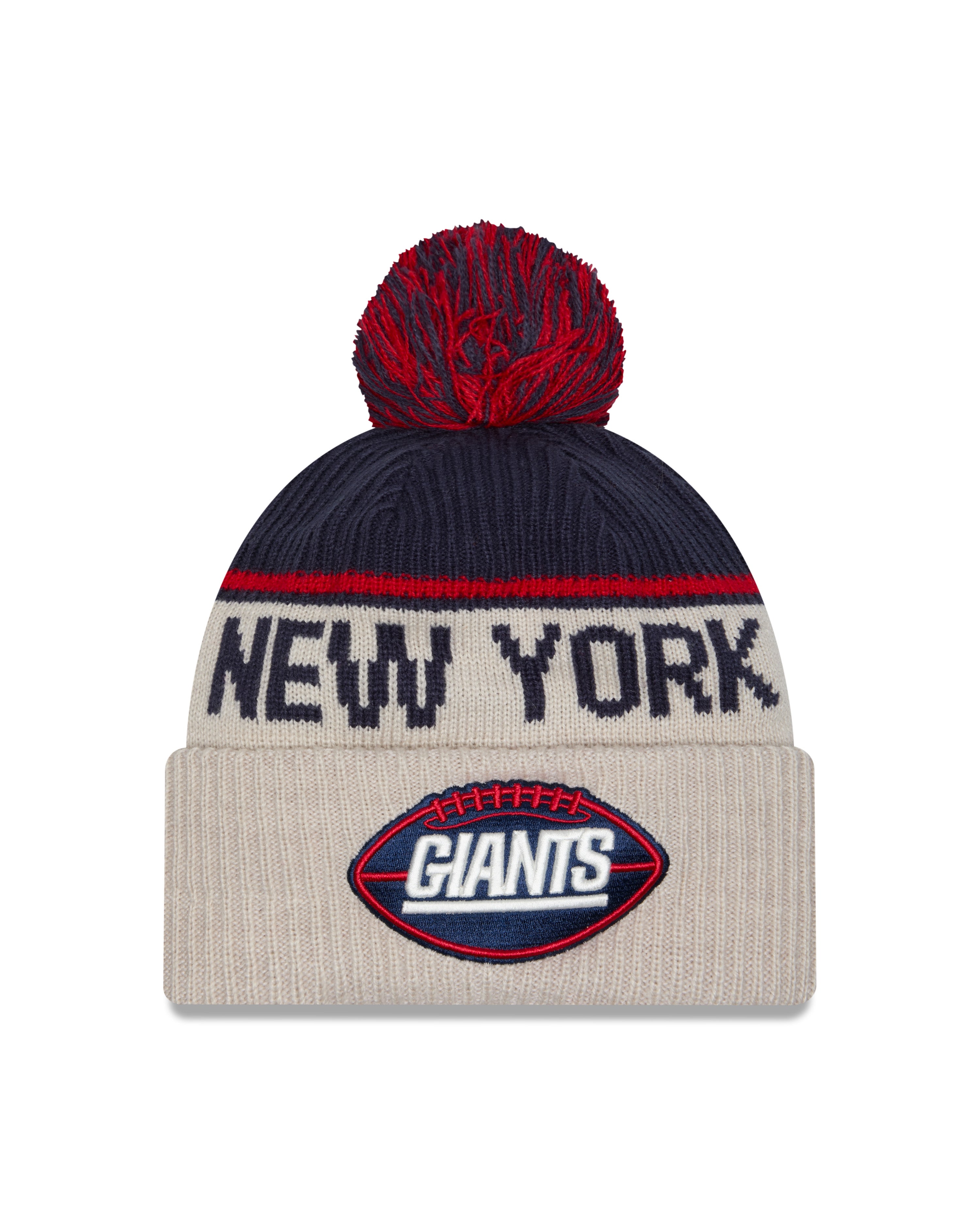 New Era - New York Giants - NFL Sideline Beanie - Stone/OTC - Headz Up 