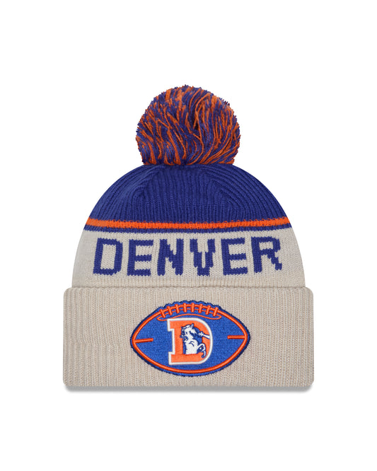 New Era - Denver Broncos - NFL Sideline Beanie - Stone/OTC