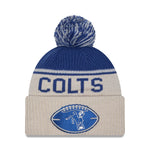 New Era - Indianapolis Colts - NFL Sideline Beanie - Stone/OTC - Headz Up 