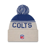 New Era - Indianapolis Colts - NFL Sideline Beanie - Stone/OTC - Headz Up 