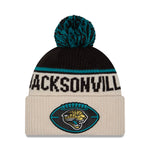 New Era - Jacksonville Jaguars - NFL Sideline Beanie - Stone/OTC - Headz Up 