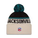New Era - Jacksonville Jaguars - NFL Sideline Beanie - Stone/OTC - Headz Up 