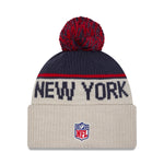 New Era - New York Giants - NFL Sideline Beanie - Stone/OTC - Headz Up 