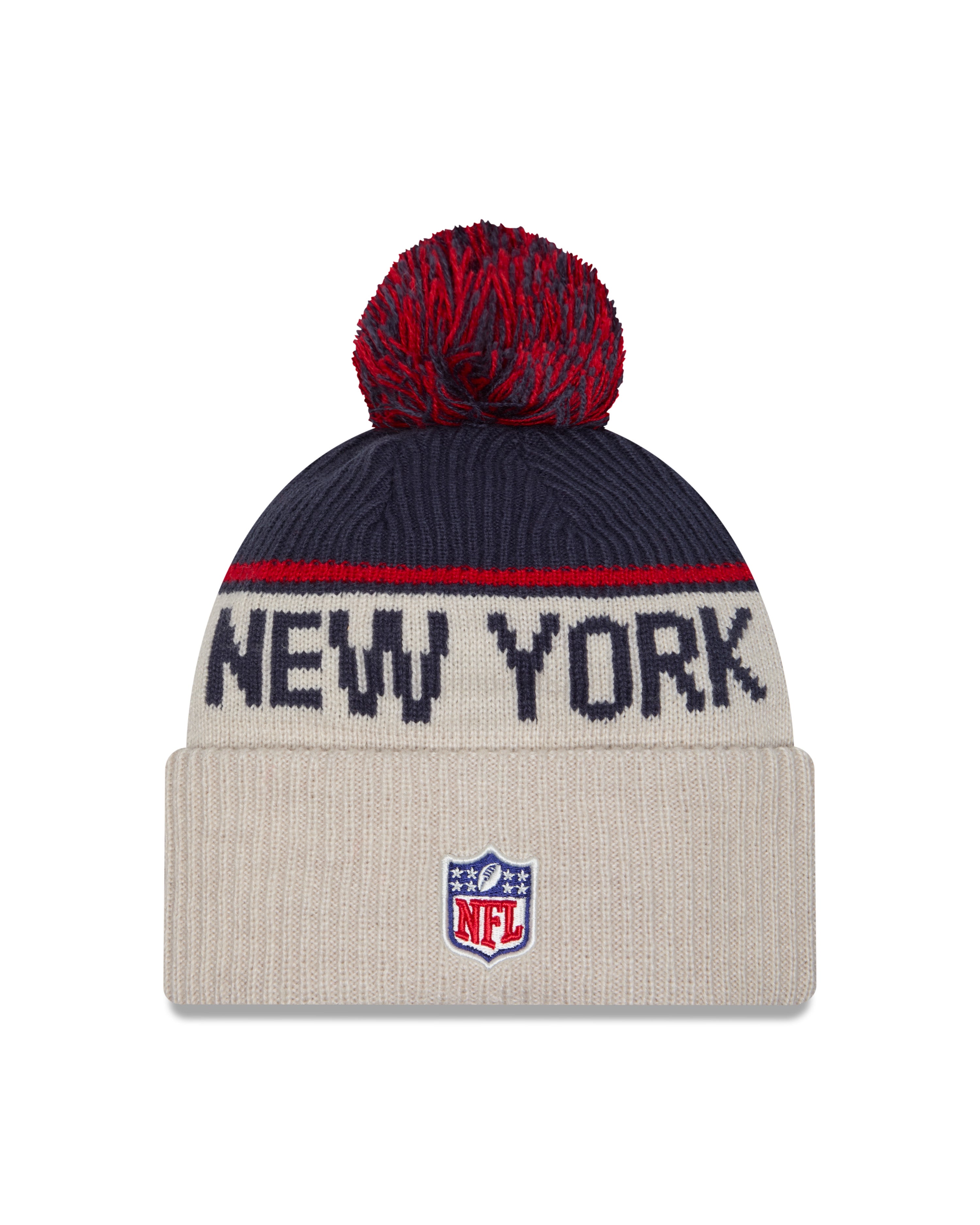 New Era - New York Giants - NFL Sideline Beanie - Stone/OTC - Headz Up 
