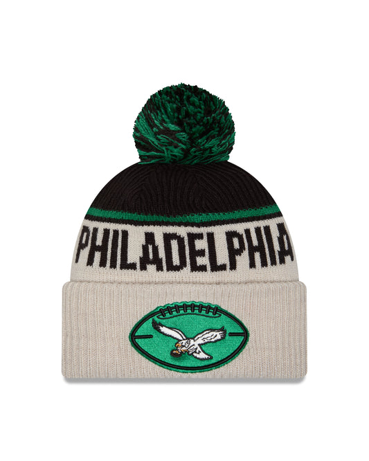 New Era - Philadelphia Eagles - NFL Sideline Beanie - Stone/OTC