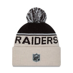New Era - Oakland Raiders - NFL Sideline Beanie - Stone/OTC - Headz Up 