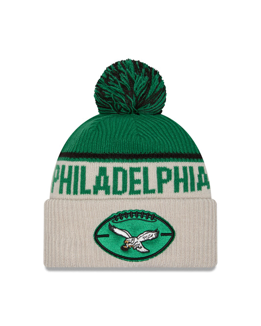 New Era - Philadelphia Eagles - NFL Sideline Beanie - Stone/OTC