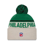 New Era - Philadelphia Eagles - NFL Sideline Beanie - Stone/OTC - Headz Up 