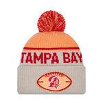 New Era - Tampa Bay Buccaneers - NFL Sideline Beanie - Stone/OTC - Headz Up 