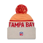 New Era - Tampa Bay Buccaneers - NFL Sideline Beanie - Stone/OTC - Headz Up 