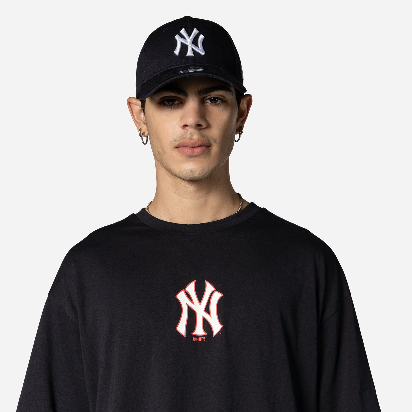 New Era - MLB World Series OS T-Shirt - New York Yankees - Navy/White