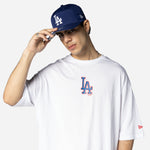 New Era - MLB World Series OS T-Shirt - Los Angeles Dodgers - White/Navy - Headz Up 