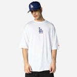 New Era - MLB World Series OS T-Shirt - Los Angeles Dodgers - White/Navy - Headz Up 