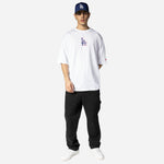 New Era - MLB World Series OS T-Shirt - Los Angeles Dodgers - White/Navy - Headz Up 