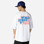 New Era - MLB World Series OS T-Shirt - Los Angeles Dodgers - White/Navy - Headz Up 