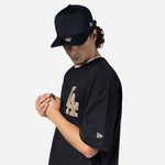 New Era - World Series Drop Shoulder T-Shirt - Los Angeles Dodgers - Navy - Headz Up 