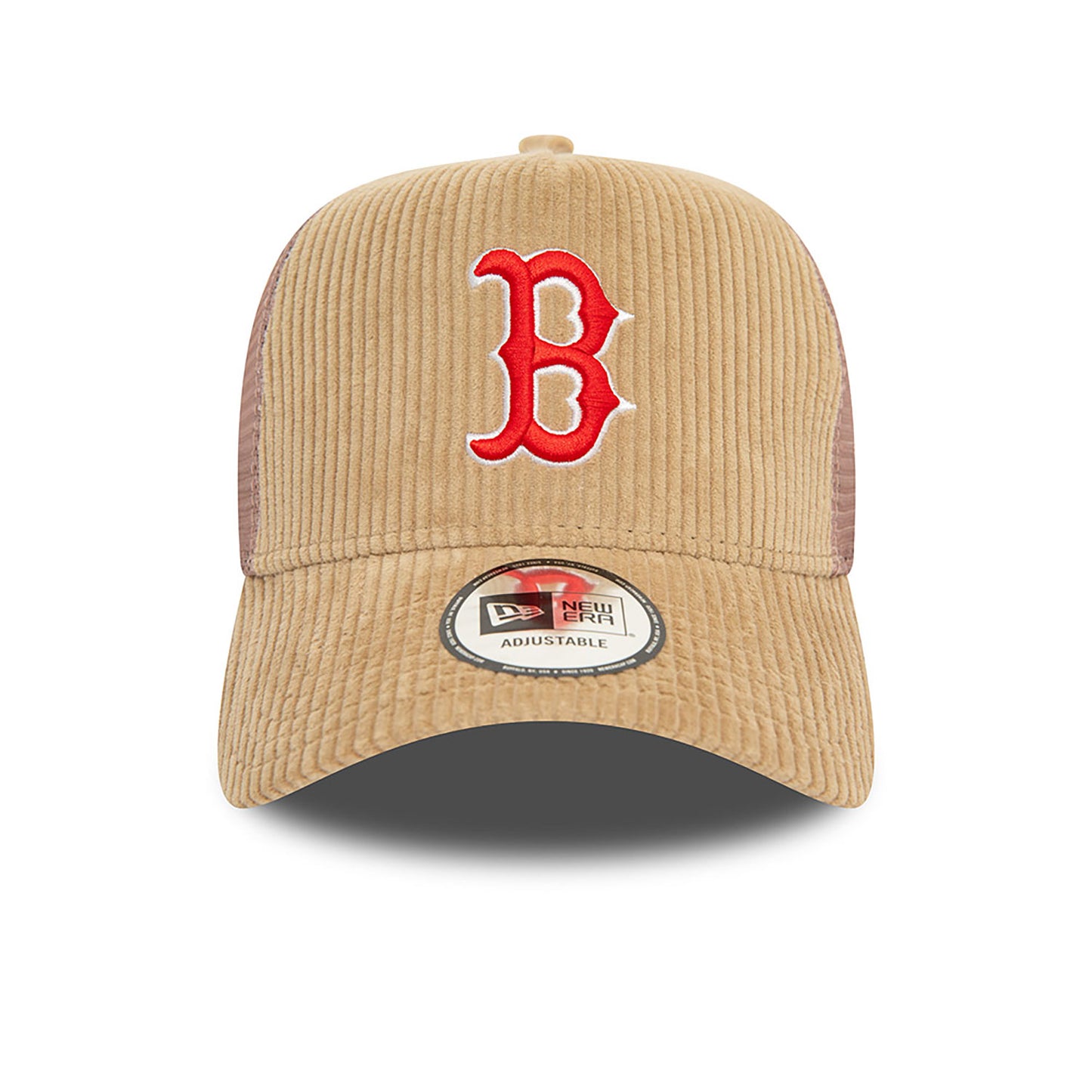 New Era - MLB  Cord - Boston Red Sox -Trucker Cap - Khaki