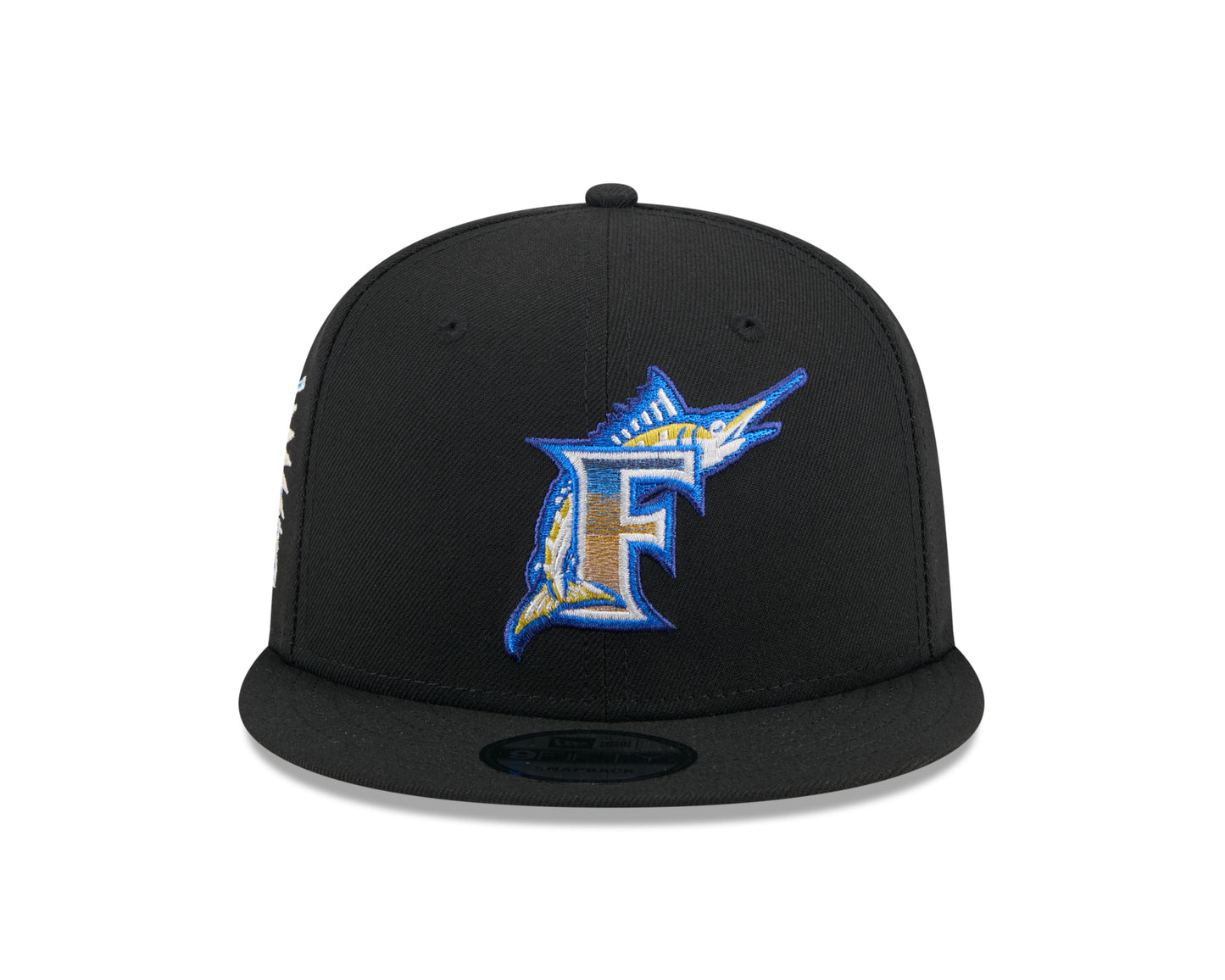 New Era  - 9Fifty Snapback - Animal Fill - Florida Marlins Cooperstown - Black - Headz Up 