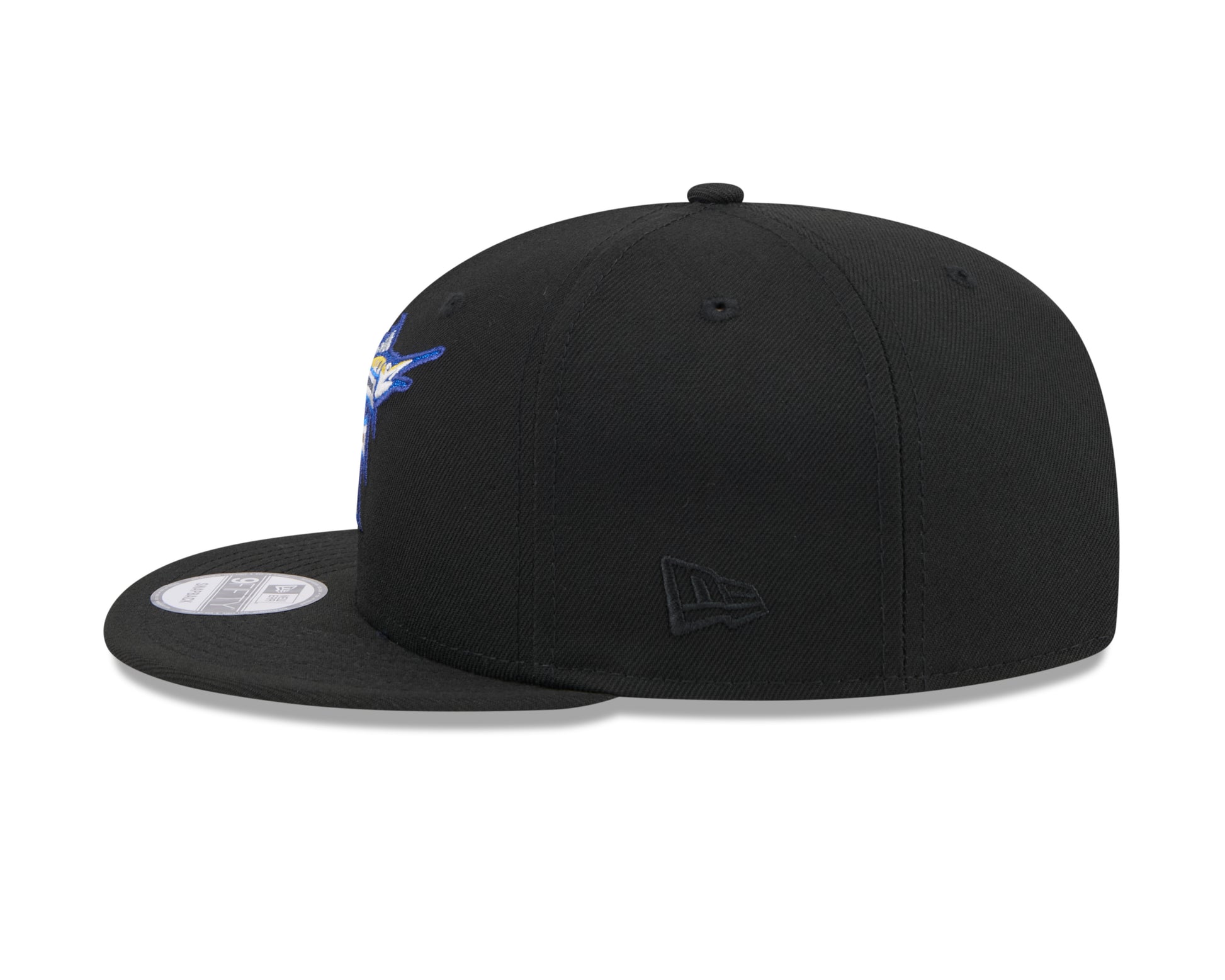 New Era  - 9Fifty Snapback - Animal Fill - Florida Marlins Cooperstown - Black - Headz Up 