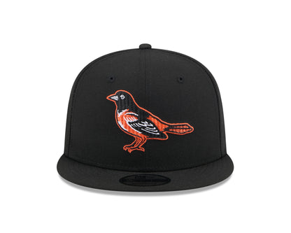 New Era  - 9Fifty Snapback - Animal Fill - Baltimore Orioles Cooperstown - Black - Headz Up 