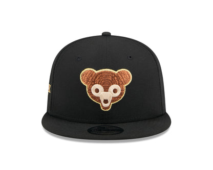 New Era  - 9Fifty Snapback - Animal Fill - Chicago Cubs Cooperstown - Black - Headz Up 