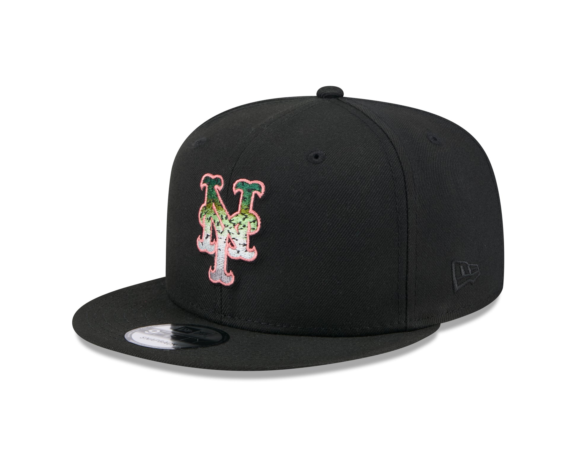 New Era  - 9Fifty Snapback - Animal Fill - New York Mets Cooperstown - Black - Headz Up 