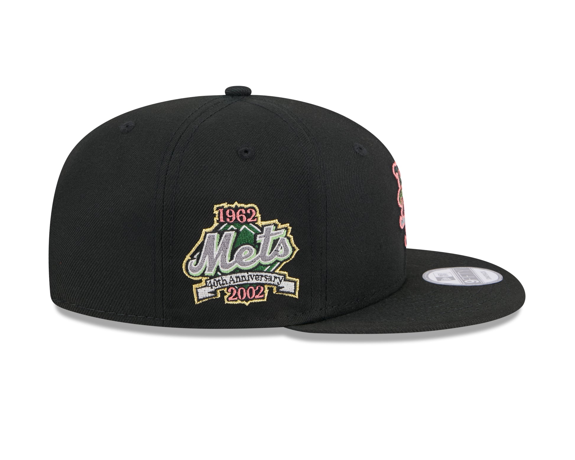 New Era  - 9Fifty Snapback - Animal Fill - New York Mets Cooperstown - Black - Headz Up 