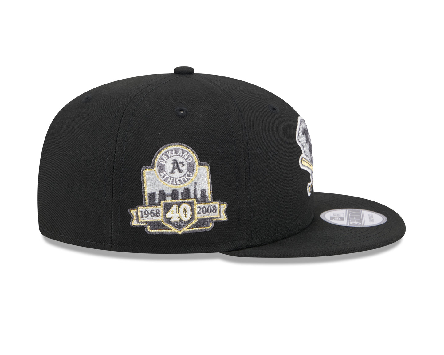 New Era  - 9Fifty Snapback - Animal Fill - Oakland Athletics Cooperstown - Black - Headz Up 