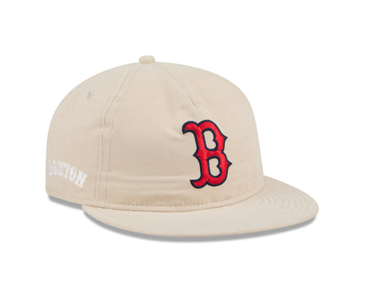 New Era - 9Fifty Retro Crown - Brushed Nylon - Boston Red Sox - Stone