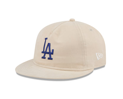 New Era - 9Fifty Retro Crown - Brushed Nylon - Los Angeles Dodgers - Stone - Headz Up 