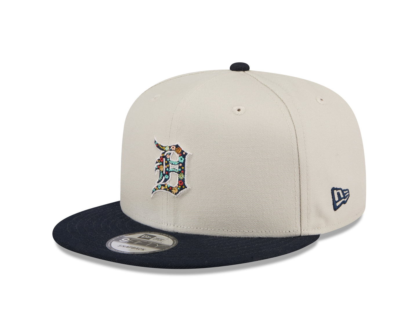 New Era  - 9Fifty Snapback - Floral Fill - Detroit Tigers - Stone - Headz Up 