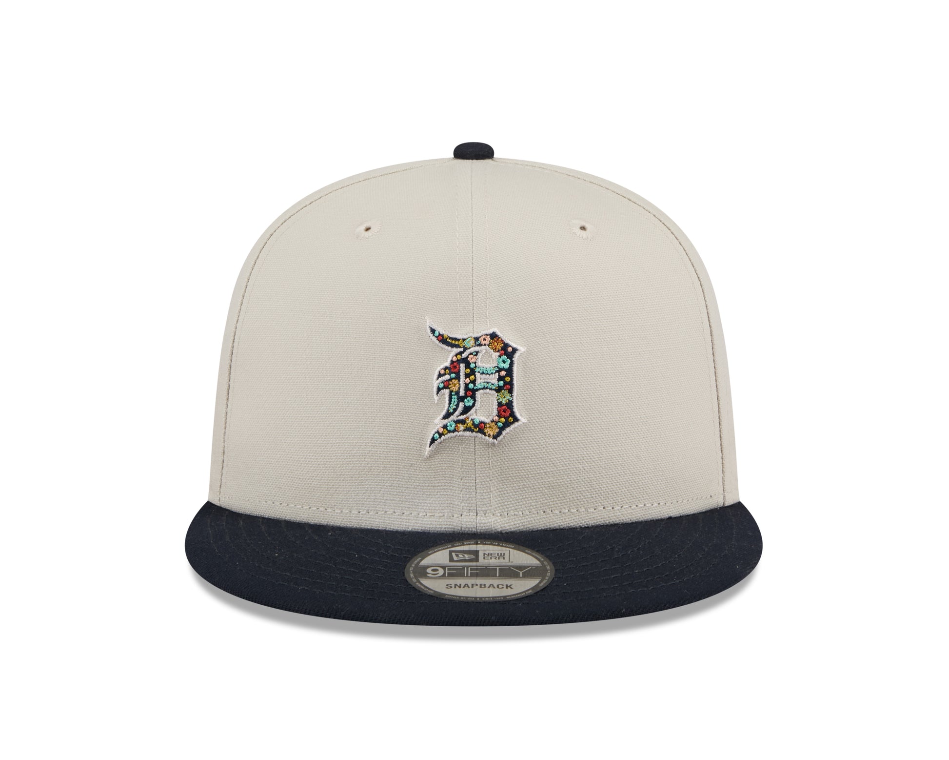 New Era  - 9Fifty Snapback - Floral Fill - Detroit Tigers - Stone - Headz Up 