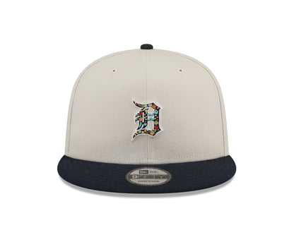 New Era  - 9Fifty Snapback - Floral Fill - Detroit Tigers - Stone - Headz Up 