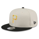 New Era  - 9Fifty Snapback - Floral Fill - Pittsburgh Pirates  - Stone - Headz Up 