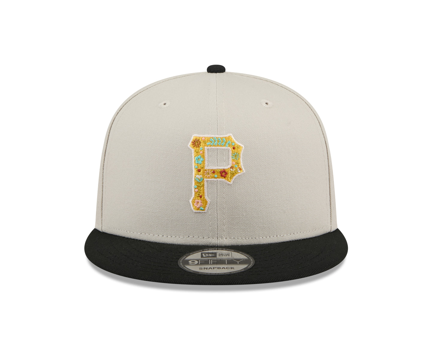 New Era  - 9Fifty Snapback - Floral Fill - Pittsburgh Pirates  - Stone - Headz Up 