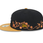 New Era - 59Fifty Fitted - FLORAL VINE - Chicago White Sox - Black - Headz Up 
