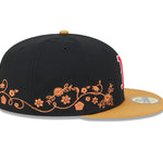New Era - 59Fifty Fitted - FLORAL VINE - Boston Red Sox - Black - Headz Up 