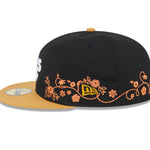 New Era - 59Fifty Fitted - FLORAL VINE - Oakland Athletics - Black - Headz Up 