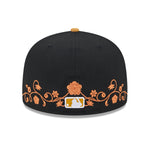 New Era - 59Fifty Fitted - FLORAL VINE - Oakland Athletics - Black - Headz Up 