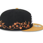 New Era - 59Fifty Fitted - FLORAL VINE - Oakland Athletics - Black - Headz Up 