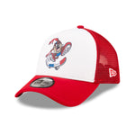 New Era - WB Team Looney Tunes Trucker Cap - TAZ - White/Scarlet - Headz Up 